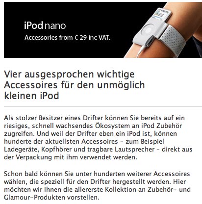 iPod Drifter
